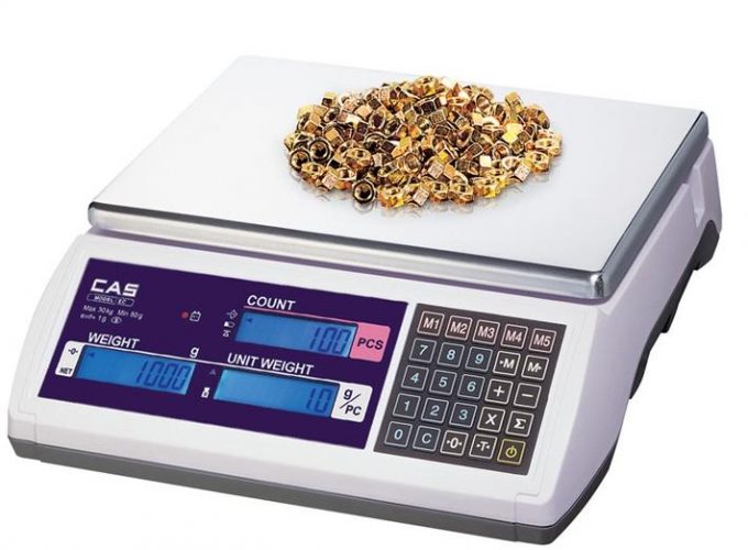 CAS EC počítacia váha do 15 kg