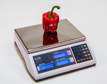 Počítacia kontrolná váha CAS EC-H do 6 kg