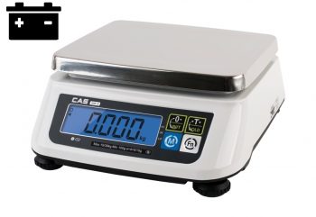 Gastro váha CAS SW-2 do 30 kg s akumulátorem