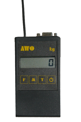Diaľkové ovládanie s displejom k závesným váham AWO - PT 100R